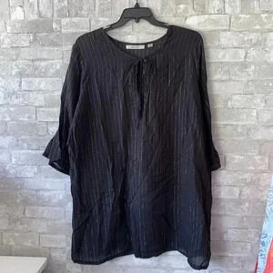 Avenue womans plus beach tunic cover up top shirt